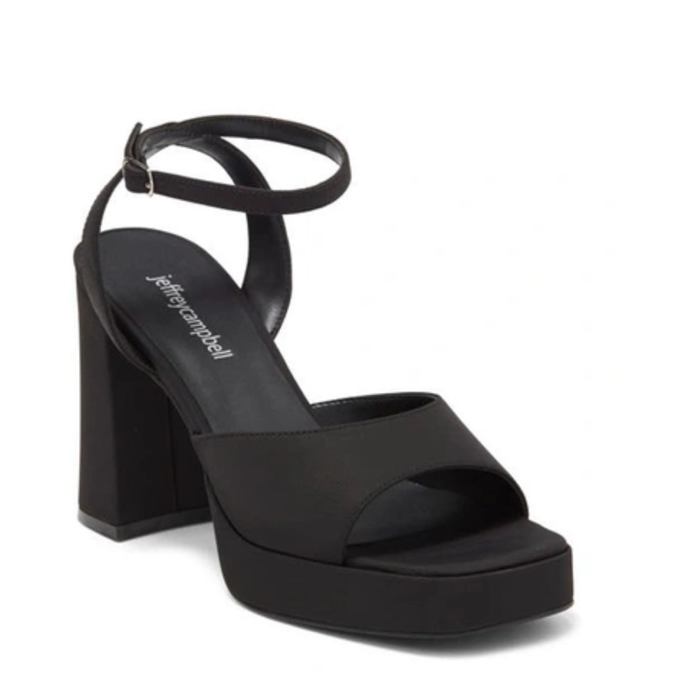 Jeffrey Campbell Lifts Platform Sandal in black